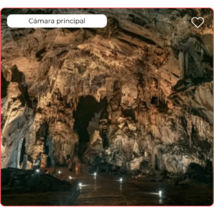 Pasillos de las Grutas de García de Nuevo León