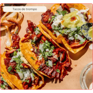 Tacos de trompo en Tacos el Compadre Monterrey